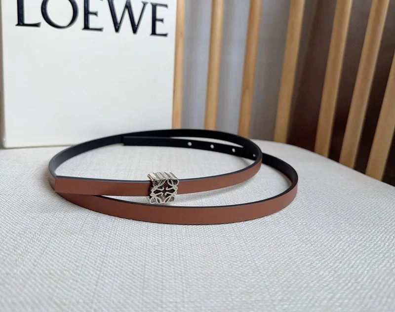 Loewe Leather Reversible Belt