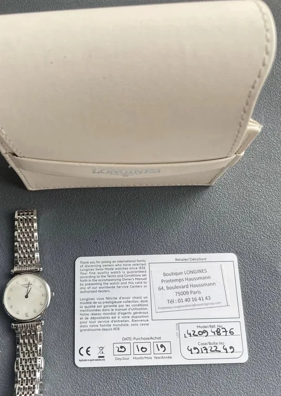 Longines La Grande Classique Quartz Ladies Watch 24mm Ver.F