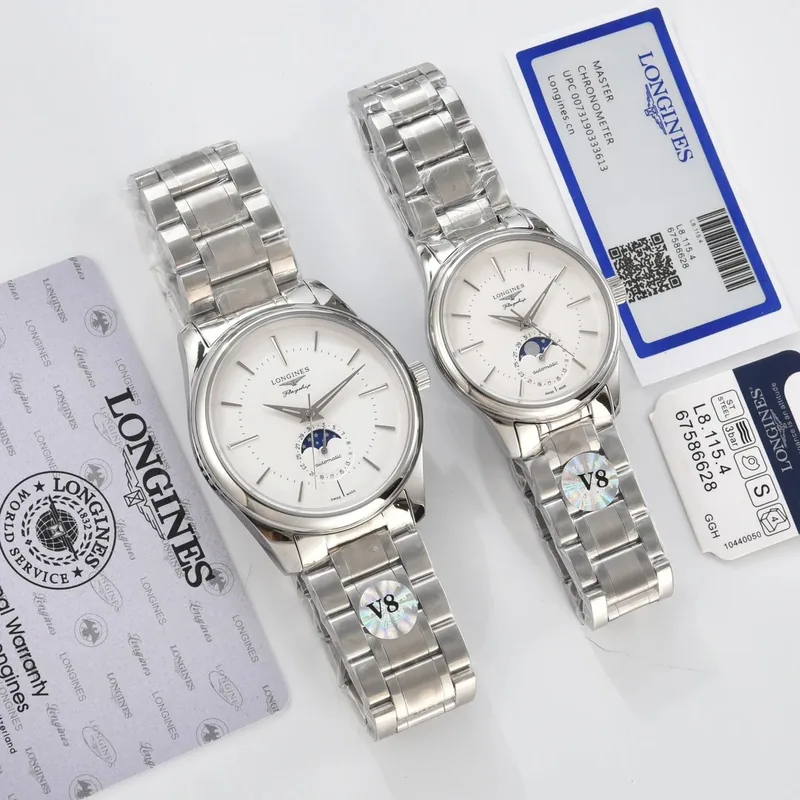 Longines Master Collection Quartz Ladies Watch 34mm