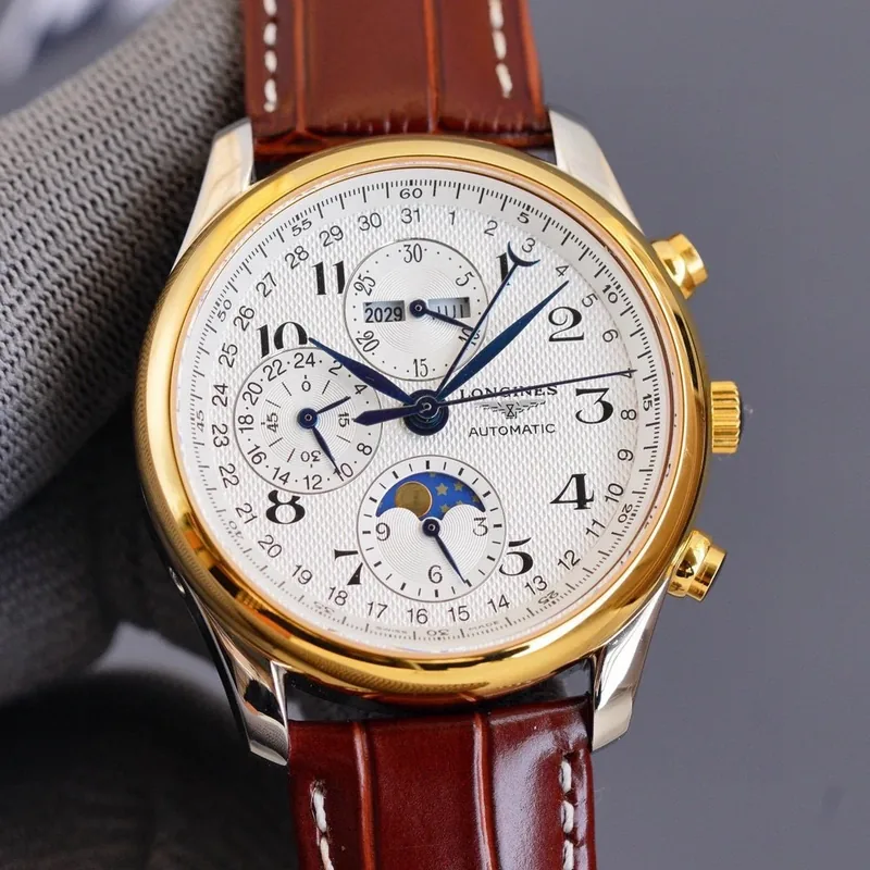 Longines Master Moonphase Automatic Watch 40mm Ver.A