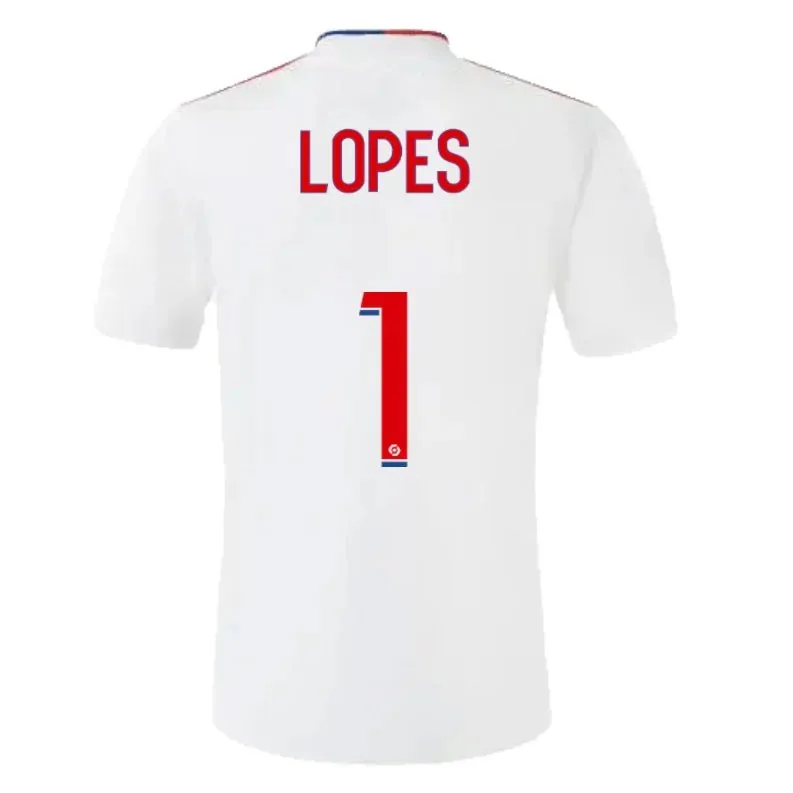 Lyon Lopes 1 Olympique Lyonnais 21/22 Home Jersey