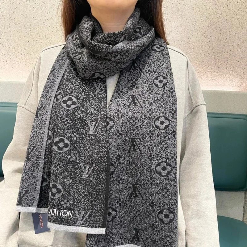 Louis Vuitton Cashmere Scarf Ver.H