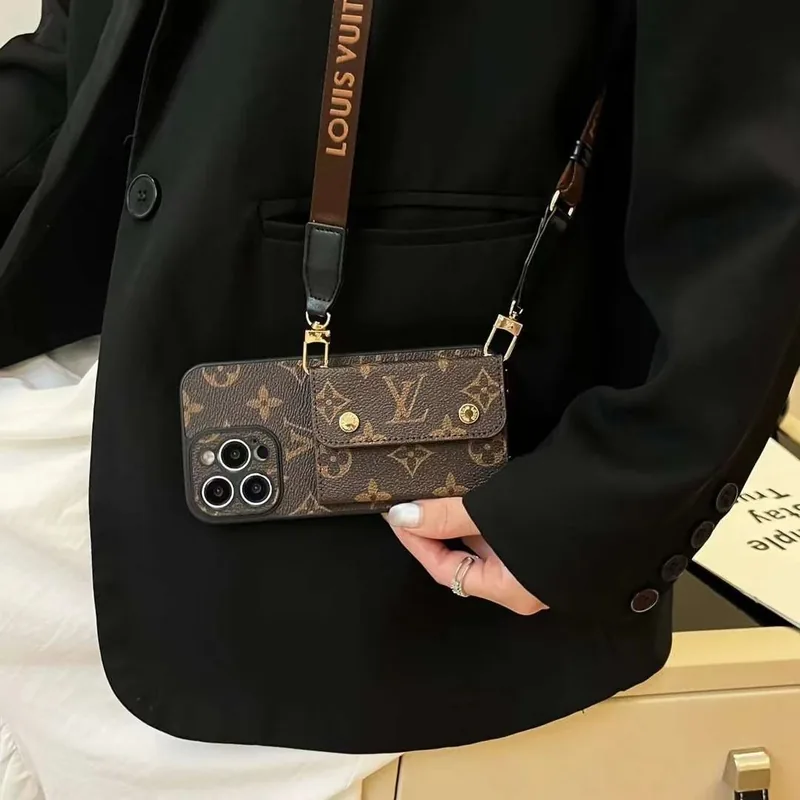 Louis Vuitton Crossbody Card Holder Ver.B