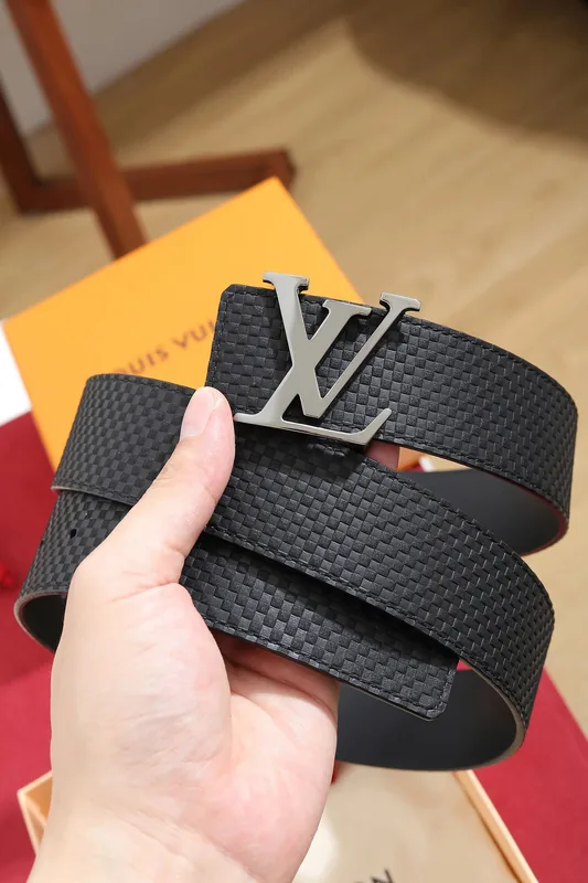 Louis Vuitton Leather Belt Ver.A