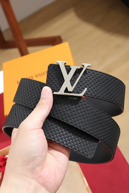 Louis Vuitton Leather Belt Ver.C