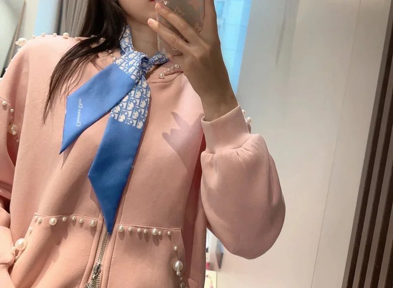 Louis Vuitton Silk Hair Ribbon Ver.G