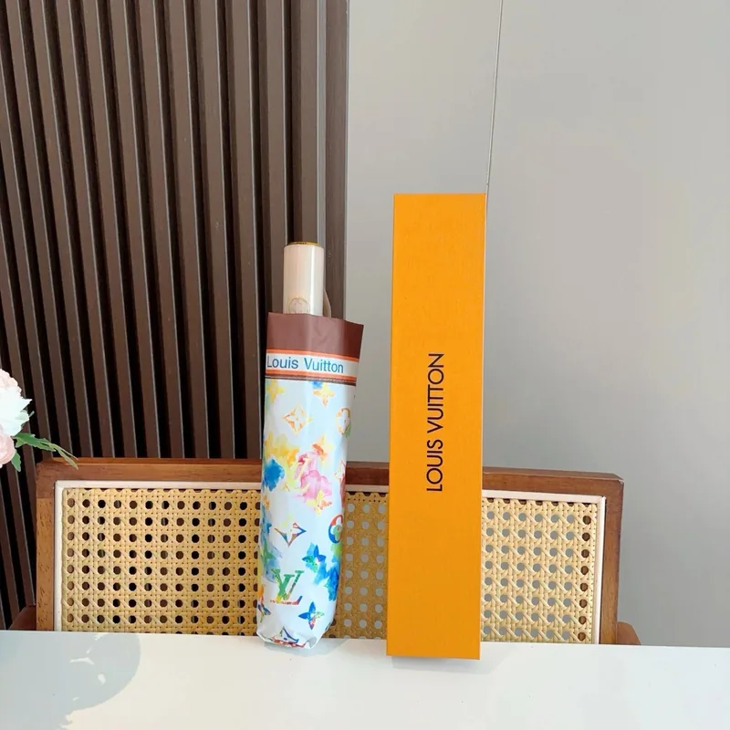 Louis Vuitton UV Protection Folding Umbrella Ver.F