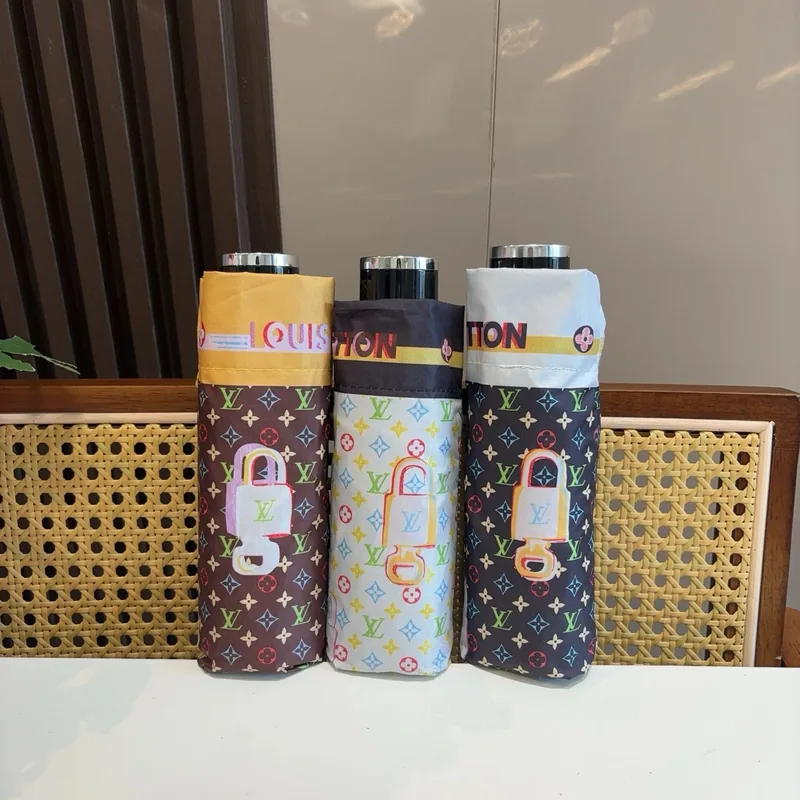 Louis Vuitton UV Protection Folding Umbrella Ver.K