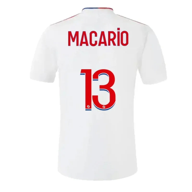 Lyon Macario 13 Olympique Lyonnais 21/22 Home Jersey