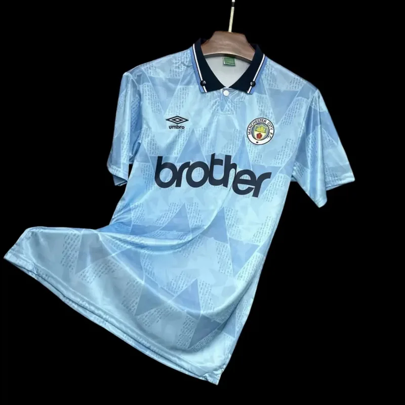 Manchester City 1989/91 Retro Home Jersey