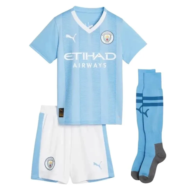 Manchester City 23/24 Home Jersey - Kids