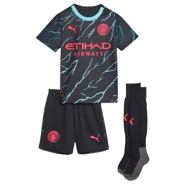 Manchester City 23/24 Third Jersey - Kids
