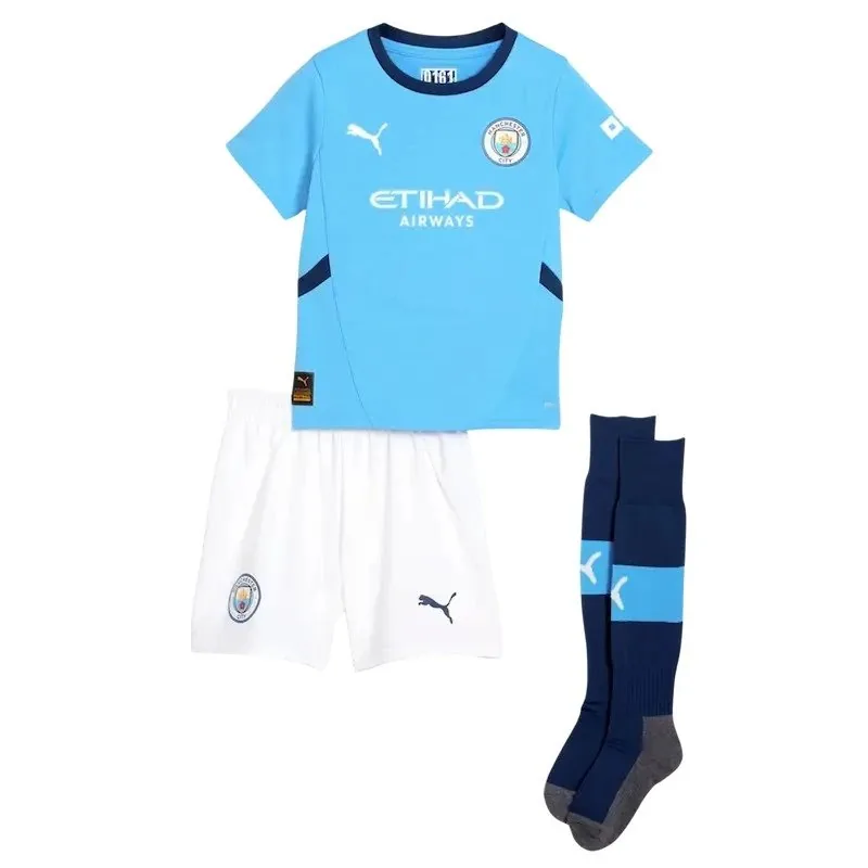Manchester City 24/25 Home Jersey - Kids