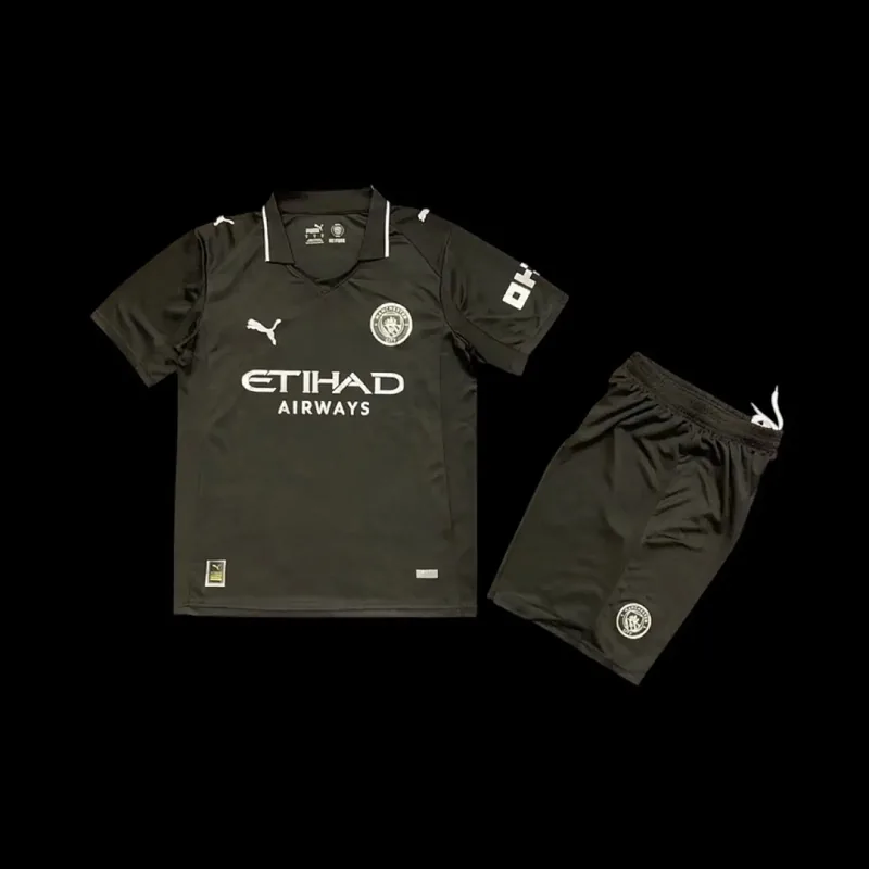 Manchester City 25/26 Away Jersey - Kids