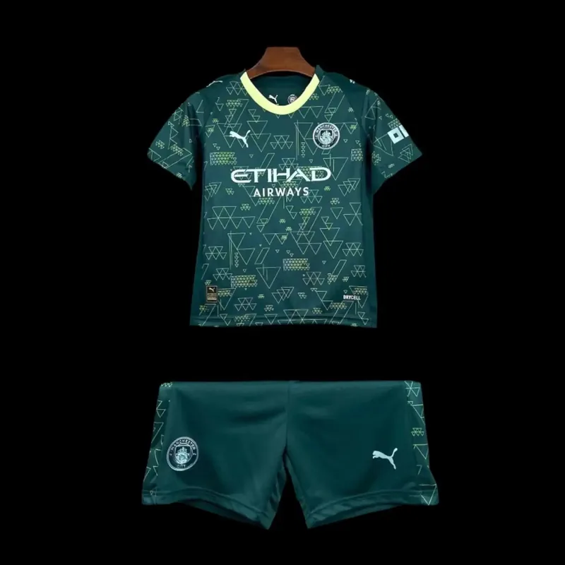 Manchester City 25/26 Fourth Jersey - Kids