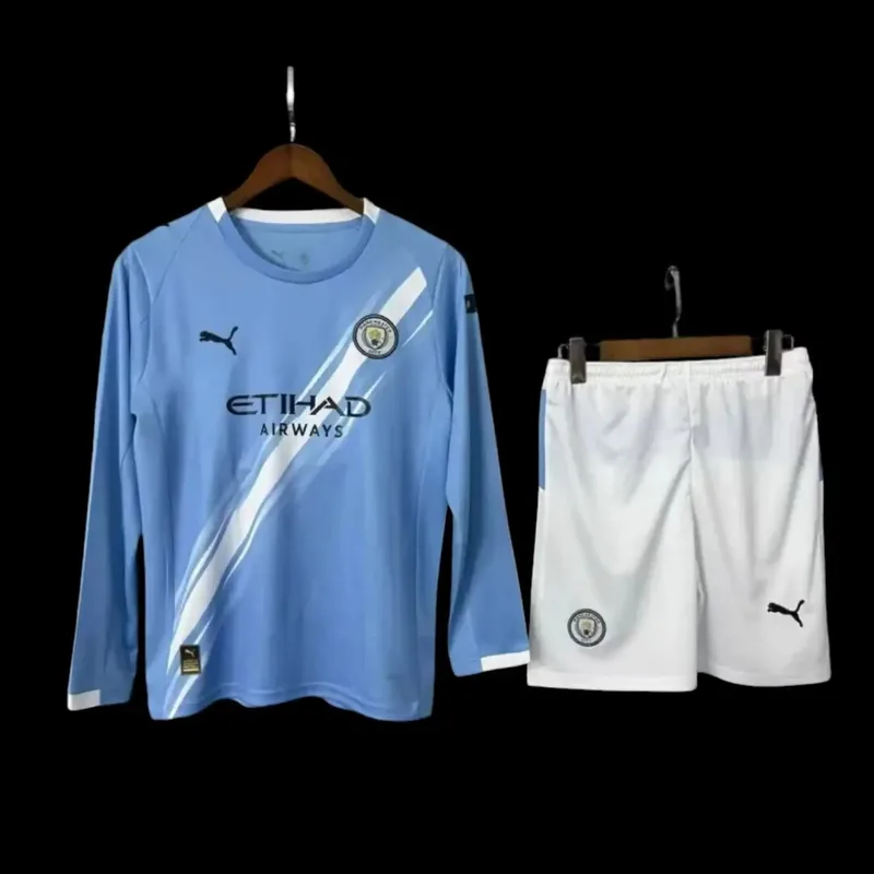 Manchester City 25/26 Home Jersey - Kids