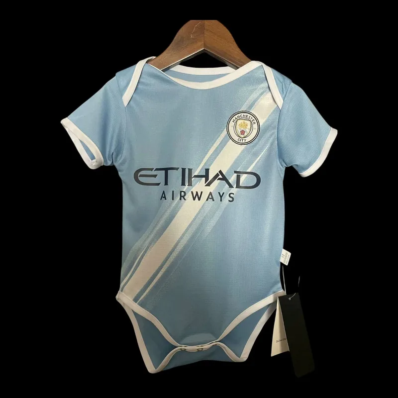 Manchester City 25/26 Home Bodysuit - Kids Jersey