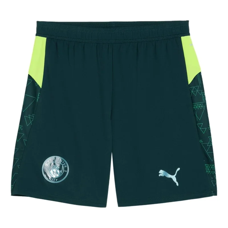 Manchester City Fourth Away Soccer Shorts 2025 26 — photo 1