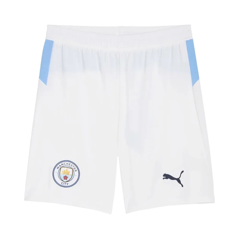 Manchester City 2025 Home Soccer Shorts 26