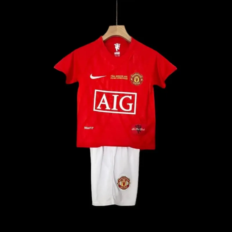 Manchester United 07/08 Retro Jersey - Kids