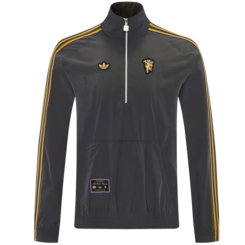 Manchester United 2026 1 2 Zipper Windbreaker Jacket