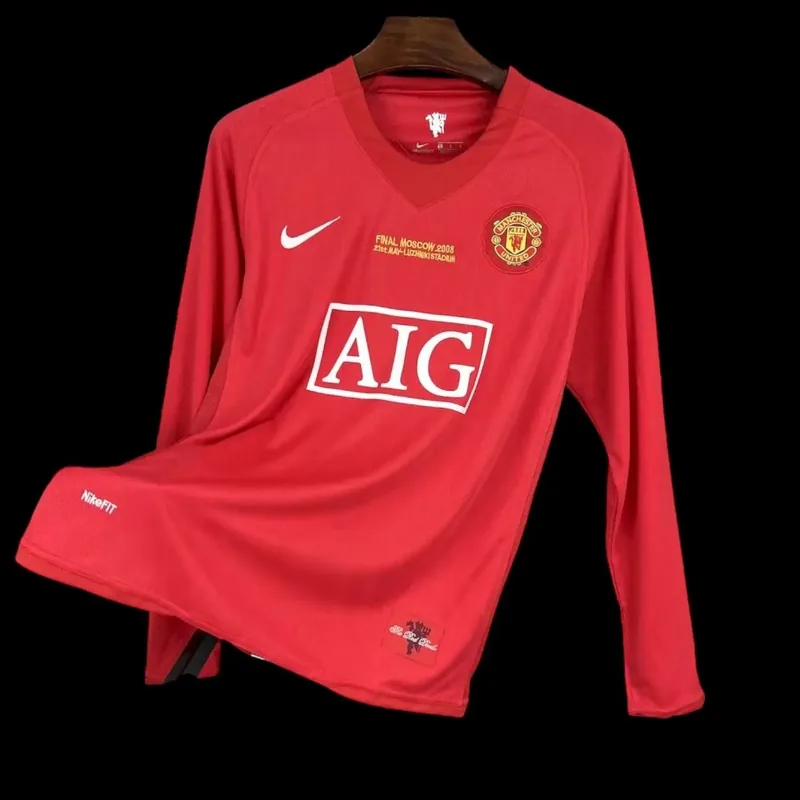 Manchester United 2007/08 Retro Home Jersey