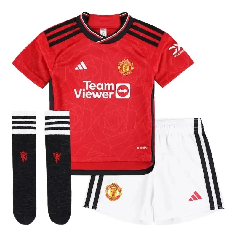 Manchester United 23/24 Home Jersey - Kids