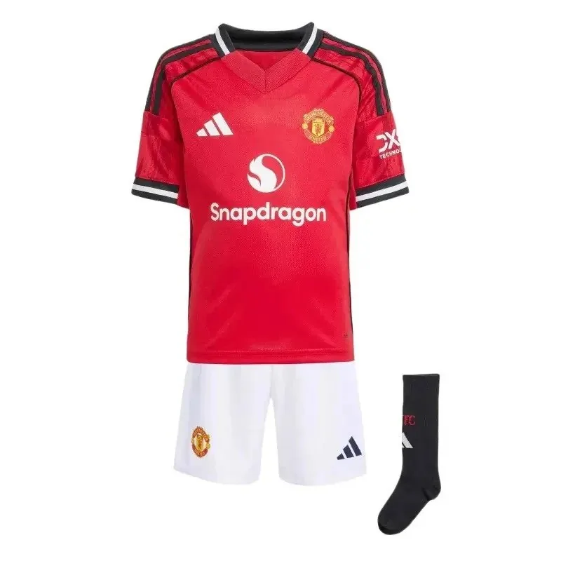Manchester United 25/26 Home Jersey - Kids