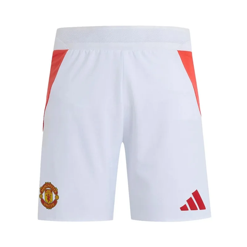 Manchester United Home Player Version Soccer Shorts 2024 25