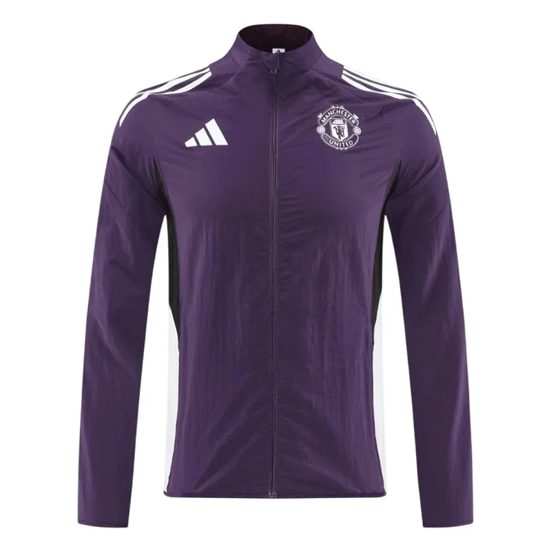 Manchester United 2025 Windbreaker Jacket 26 Purple