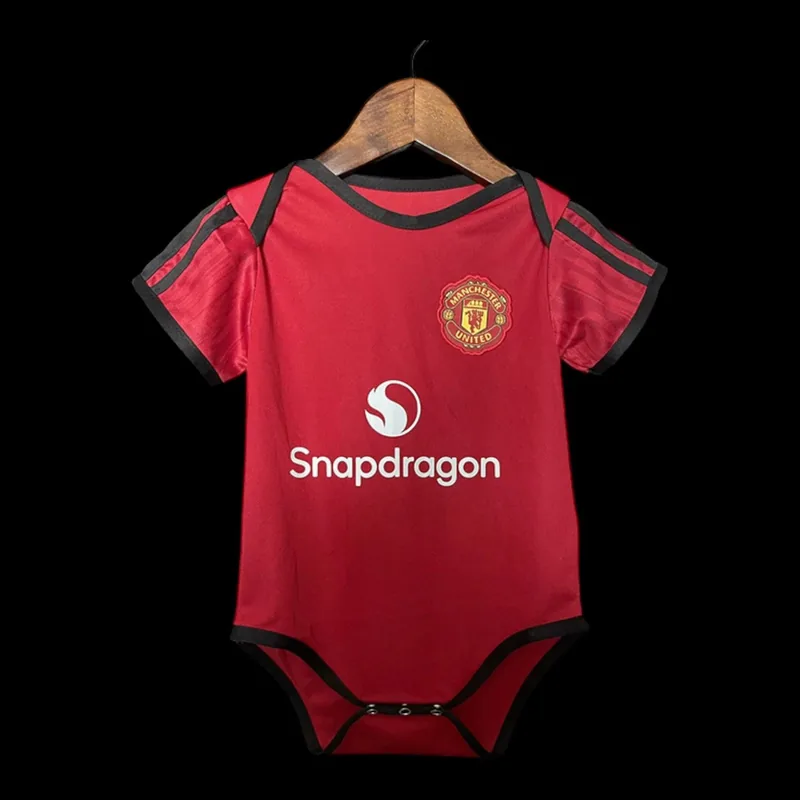 Manchester Utd 25/26 Home Bodysuit - Kids Jersey