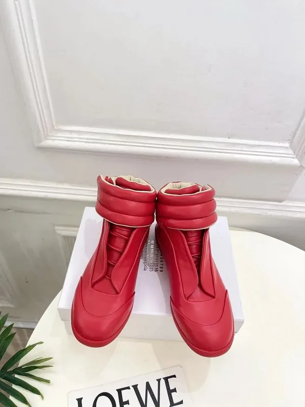 Margiela Red Sneakers Women