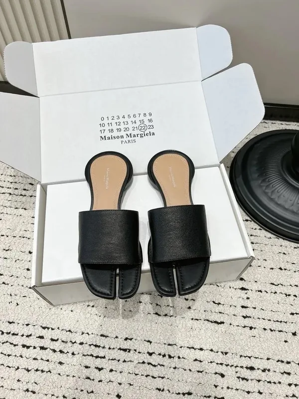 Margiela White Slides Women
