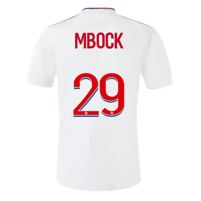 Lyon Mbock 29 Olympique Lyonnais 21/22 Home Jersey