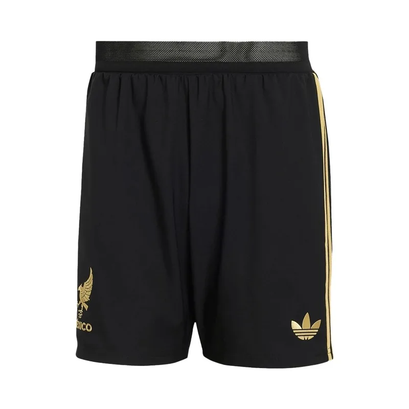 Mexico Third Away Authentic Soccer Shorts 2025 Gold Cup