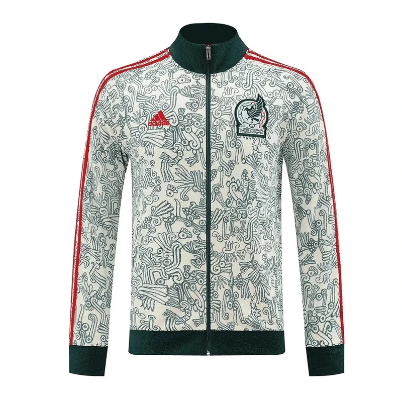 Mexico Track Jacket 2022 23 Cream Black — photo 1