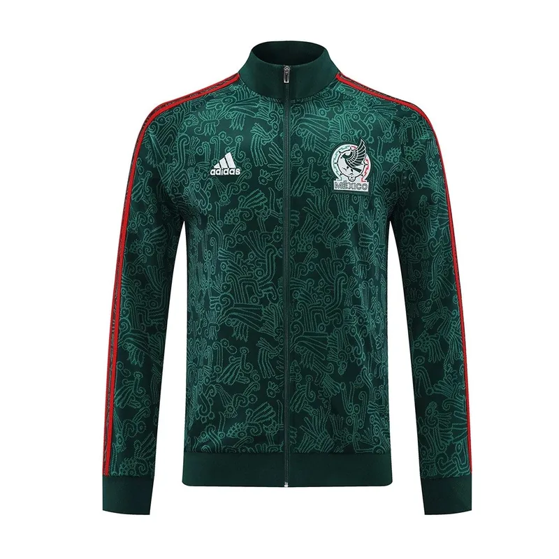 Mexico Track Jacket 2022 23 Green Black — photo 1