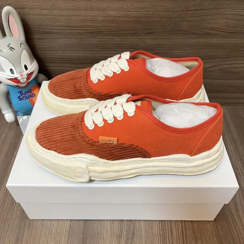 Mihara Orange Sneakers Women