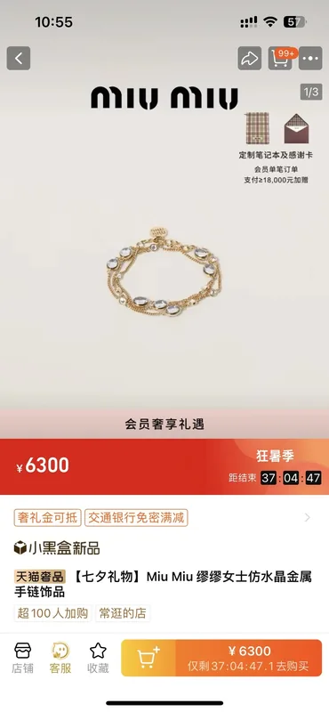 Miu Miu Bracelet