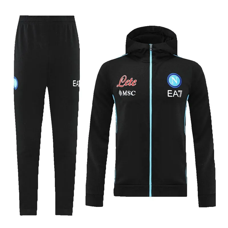 Napoli 2022 Hoodie Tracksuit 23 Black