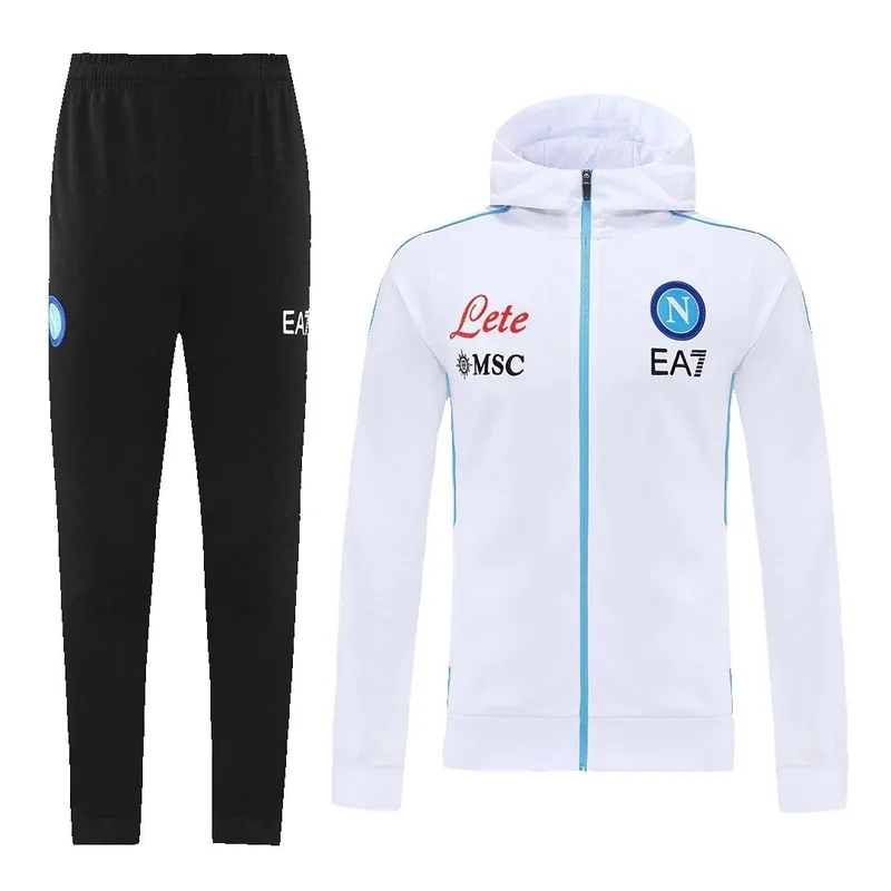 Napoli 2022 Hoodie Tracksuit 23 White