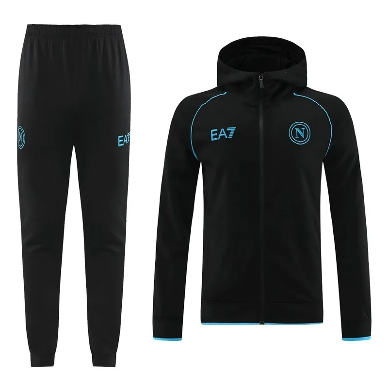 Napoli 2023 Hoodie Tracksuit 24 Black