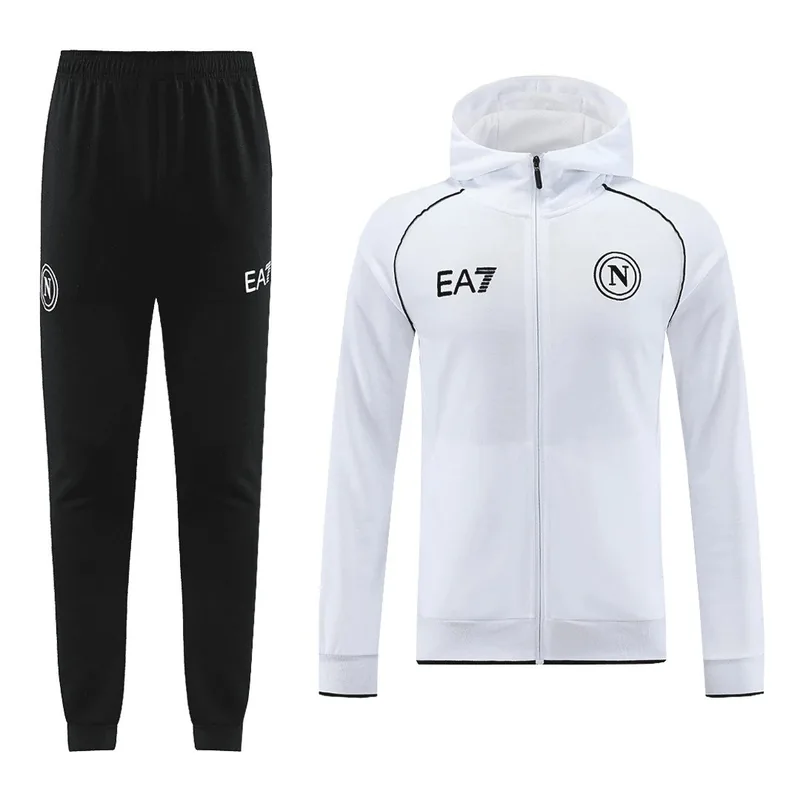 Napoli Hoodie Tracksuit 2023 24 White