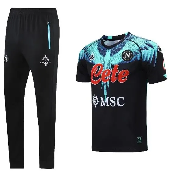 Napoli 2021 Tracksuit 22 Blue Black