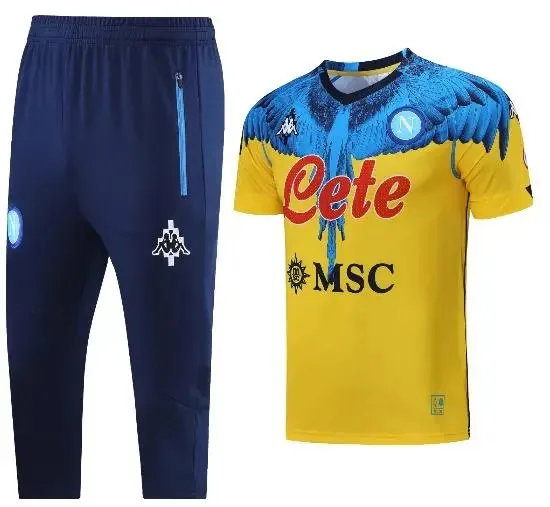 Napoli 2021 Tracksuit 22 Yellow Blue