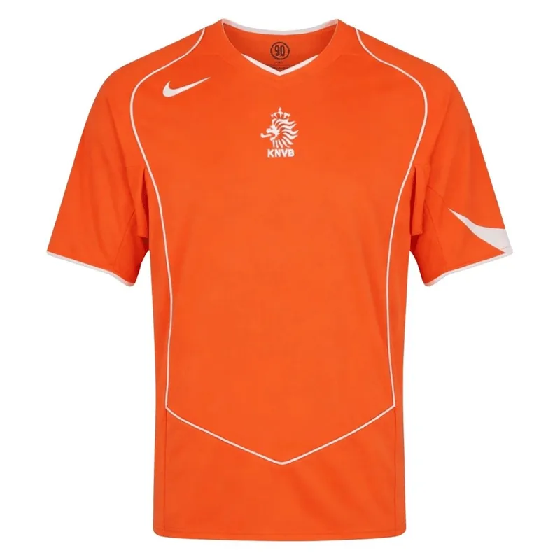 Netherlands 2004 Retro Home Jersey