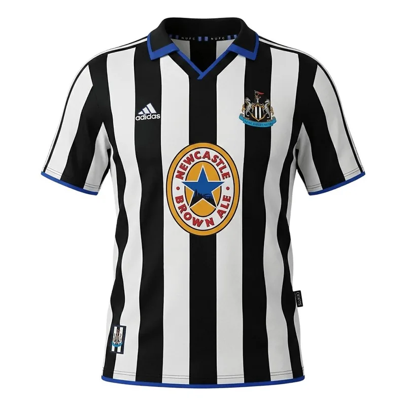 Newcastle 1999/00 United Retro Home Jersey