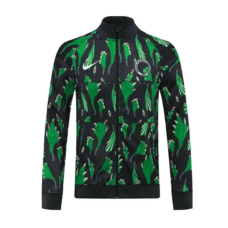 Nigeria 2020 Jacket Black Green