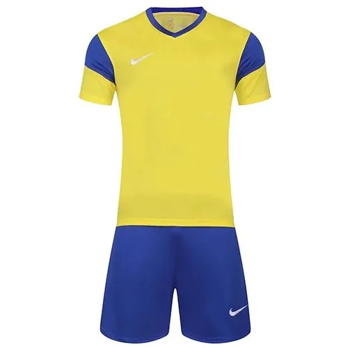 NK 761 Customize Team Jersey Kit Shirt Short Yellow