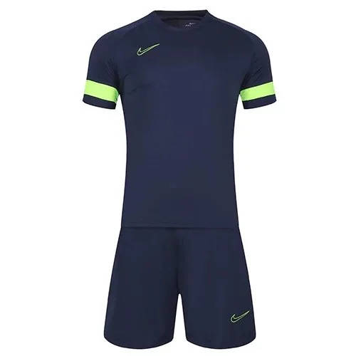 NK 762 Customize Team Jersey Kit Shirt Short Navy